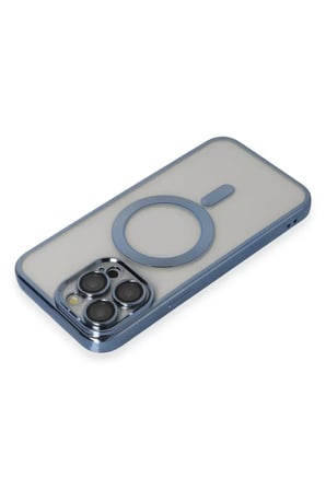 Newface Apple iPhone 14 Pro Max Kılıf Kross Magneticsafe Kapak - Sierra Blue