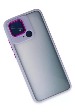 Newface Xiaomi Redmi 10C Kılıf Dora Kapak - Lila
