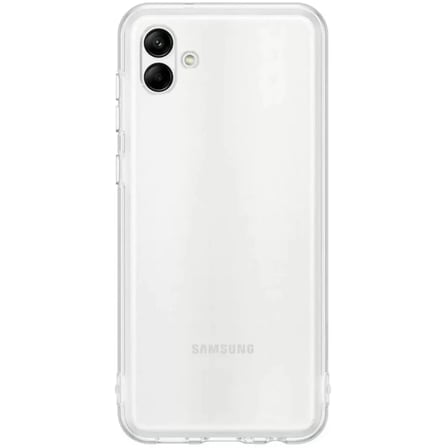 Newface Samsung Galaxy A04 Kılıf Lüx Şeffaf Silikon