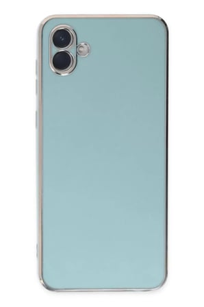 Newface Samsung Galaxy A04 Kılıf Volet Silikon - Açık Yeşil