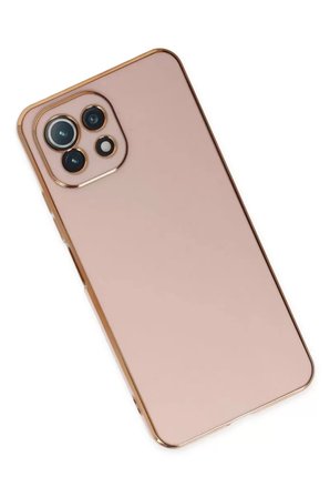 Newface Xiaomi Mİ 11 Lite Kılıf Volet Silikon - Pembe
