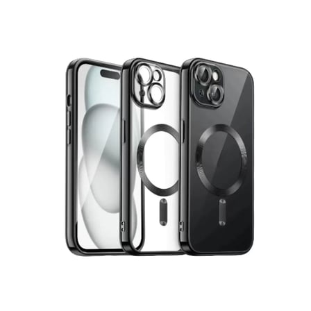 Newface Apple iPhone 13 Kılıf Kross Magneticsafe Kapak - Siyah