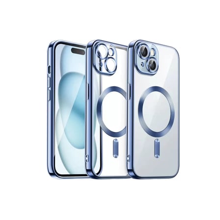 Newface Apple iPhone 13 Kılıf Kross Magneticsafe Kapak - Sierra Blue