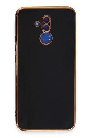 Newface Huawei Mate 20 Lite Kılıf Volet Silikon - Siyah