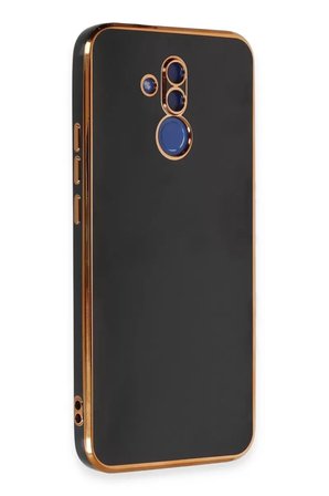 Newface Huawei Mate 20 Lite Kılıf Volet Silikon - Siyah