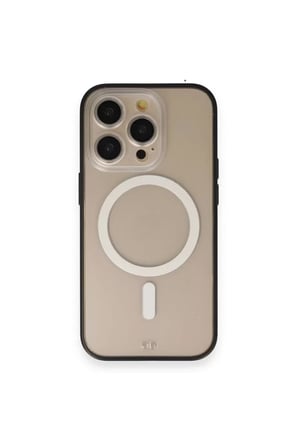 Newface Apple iPhone 14 Pro Kılıf Grand Magneticsafe Kapak - Siyah