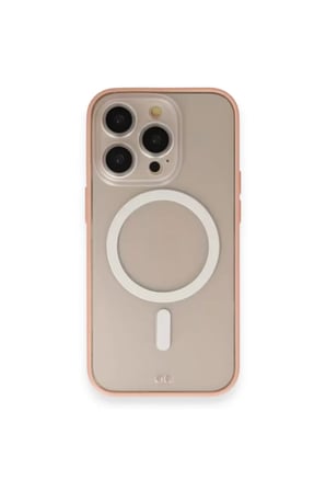 Newface Apple iPhone 14 Pro Max Kılıf Grand Magneticsafe Kapak - Pembe