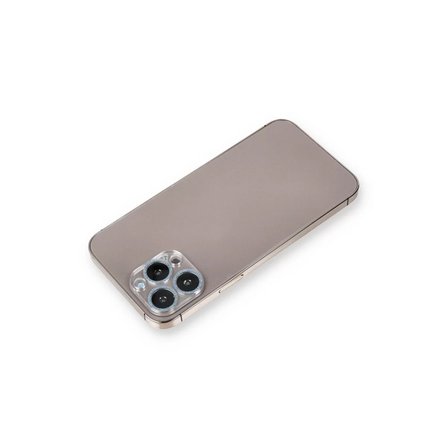 Newface Apple iPhone 12 Pro Max Shine Kamera Lens Koruma Cam - Sierra Blue