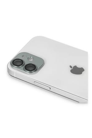 Newface Apple iPhone 11 Pers Alüminyum Kamera Lens - Yeşil