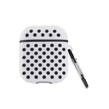 Newface Apple Airpods 3 (3.nesil) Spor Delikli Kılıf - Gri-Siyah