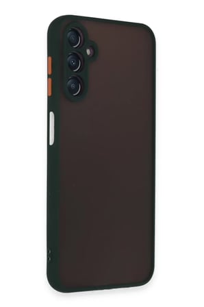 Newface Samsung Galaxy A14 4G Kılıf Montreal Silikon Kapak - Yeşil