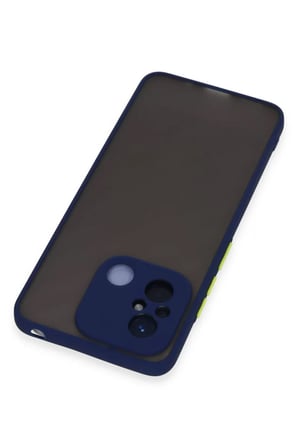 Newface Xiaomi Redmi 12C Kılıf Montreal Silikon Kapak - Lacivert
