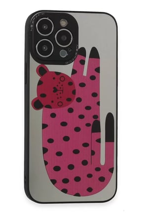 Newface Apple iPhone 14 Pro Max Kılıf Mirror Desenli Kapak - Mirror - 12