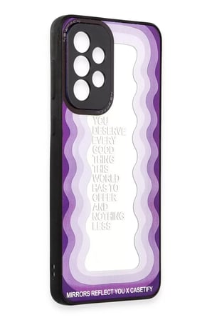 Newface Samsung Galaxy A53 5G Kılıf Mirror Desenli Kapak - Mirror - 5