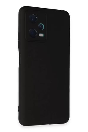 Newface Xiaomi Redmi Note 12 5G Kılıf Nano içi Kadife Silikon - Siyah