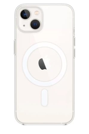 Newface Apple iPhone 15 Plus Kılıf Magneticsafe Şeffaf Silikon - Şeffaf