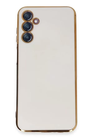 Newface Samsung Galaxy M14 5G Kılıf Volet Silikon - Beyaz