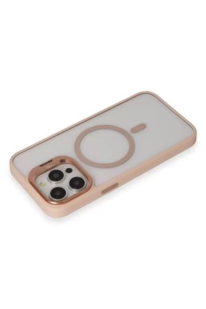Joko Apple iPhone 15 Pro Max Kılıf Roblox Lens Magsafe Standlı Kapak - Pudra