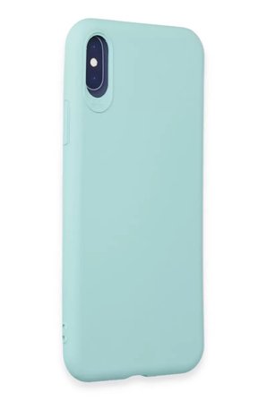 Newface Apple iPhone X Kılıf First Silikon - Turkuaz