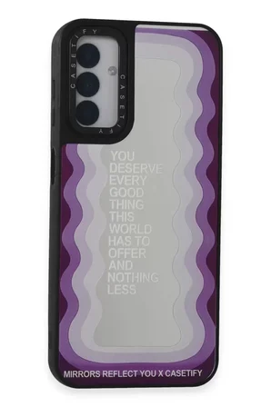 Newface Samsung Galaxy M14 5G Kılıf Mirror Desenli Kapak - Mirror - 5