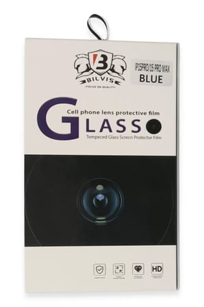 Newface Apple iPhone 15 Pro Max Bilvis Titan Kamera Lens - Lacivert
