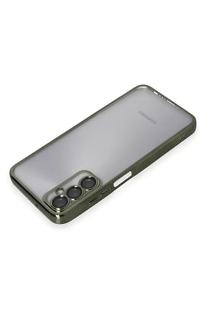 Newface Samsung Galaxy A05S Kılıf Razer Lensli Silikon - Yeşil