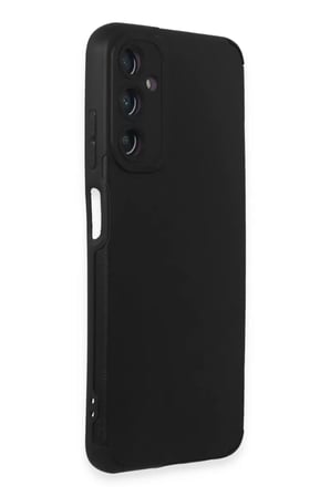 Newface Samsung Galaxy A05S Kılıf Loop Deri Silikon - Siyah
