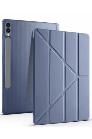 Newface Samsung Galaxy X510 Tab S9 FE 11 Kılıf Kalemlikli Mars Tablet Kılıfı - Lavender