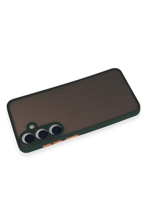 Newface Samsung Galaxy S24 Kılıf Montreal Silikon Kapak - Yeşil