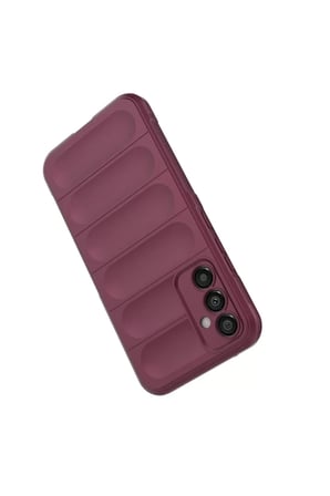 Newface Samsung Galaxy A15 4G Kılıf Optimum Silikon - Bordo