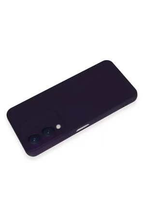 Newface Vivo Y17S Kılıf Nano içi Kadife Silikon - Mor