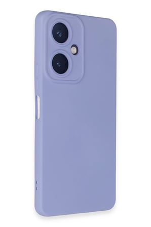 Newface Vivo Y27 Kılıf Nano içi Kadife Silikon - Lila
