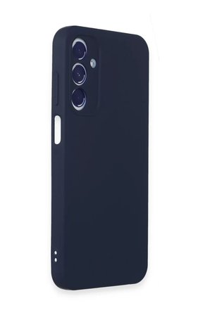 Newface Samsung Galaxy A15 4G Kılıf First Silikon - Lacivert