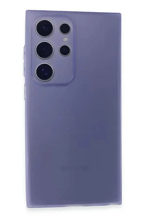 Newface Samsung Galaxy S24 Ultra Kılıf Puma Silikon - Mor