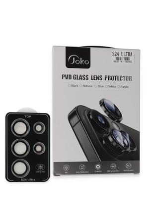 Joko Samsung Galaxy S24 Ultra PVD Metal Kamera Lens - Derin Mor