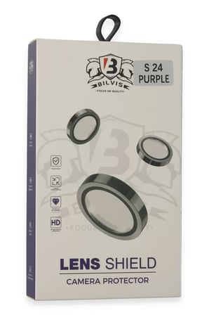 Newface Samsung Galaxy S24 Bilvis Titan Kamera Lens - Derin Mor