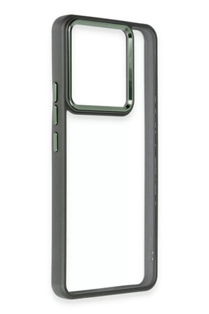 Newface Xiaomi Redmi Note 13 Pro 5G Kılıf Power Silikon - Koyu Yeşil