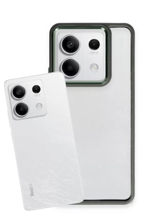 Newface Xiaomi Redmi Note 13 Pro 5G Kılıf Power Silikon - Koyu Yeşil