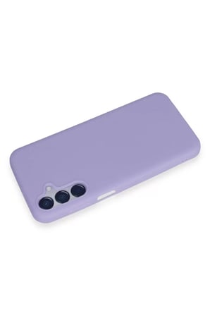 Newface Samsung Galaxy M15 Kılıf First Silikon - Lila