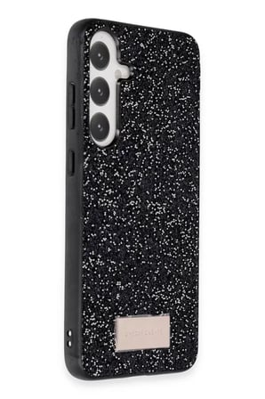 Onegif Samsung Galaxy A25 5G Bright Simli Kapak - Siyah
