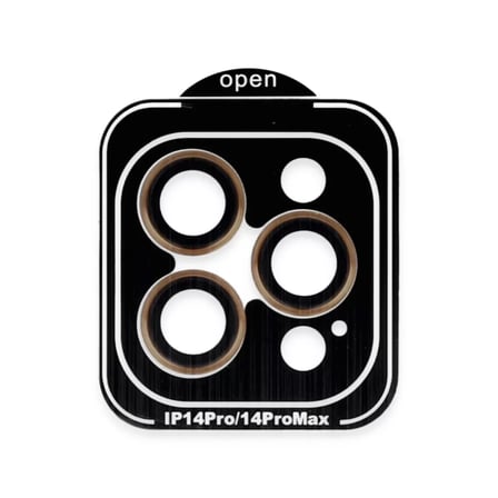 Joko Apple iPhone 14 Pro Max PVD Metal Kamera Lens - Turuncu