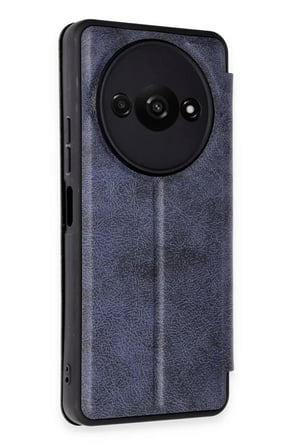Newface Xiaomi Redmi A3 4G Kılıf Flip Cover - Lacivert