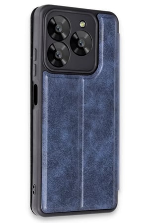 Newface General Mobile Era 50 Kılıf Flip Cover - Lacivert
