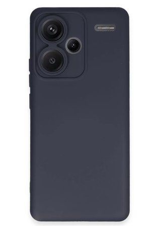 Newface Xiaomi Redmi Note 13 Pro Plus Kılıf Nano içi Kadife Silikon - Lacivert
