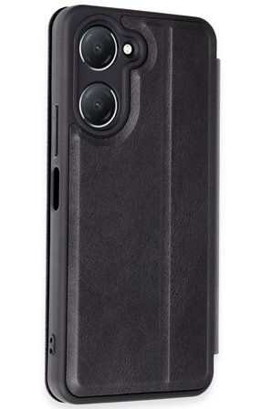 Newface Vivo Y18 Kılıf Flip Cover - Siyah