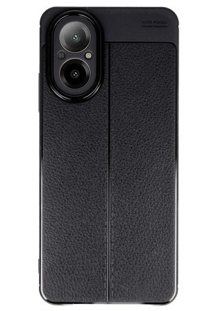 Newface Realme 12 Lite Kılıf Auto Focus Kapak - Siyah
