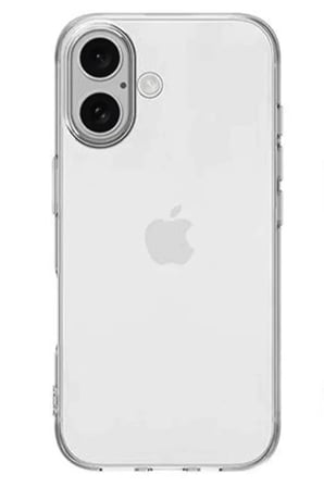 Newface Apple iPhone 16 Plus Kılıf Lüx Şeffaf Silikon