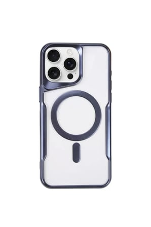 Newface Apple iPhone 14 Pro Kılıf Boyi Magsafe Silikon Kapak - Lacivert