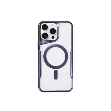 Newface Apple iPhone 14 Pro Kılıf Boyi Magsafe Silikon Kapak - Lacivert