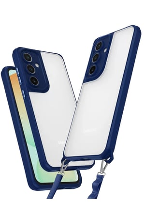 Newface Samsung Galaxy A15 4G Kılıf Penta Silikon Kılıf - Lacivert